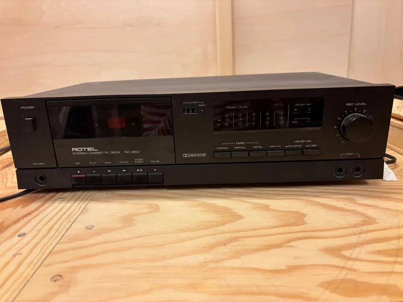 Cassette-Deck Rotel - Bild 1 av 2