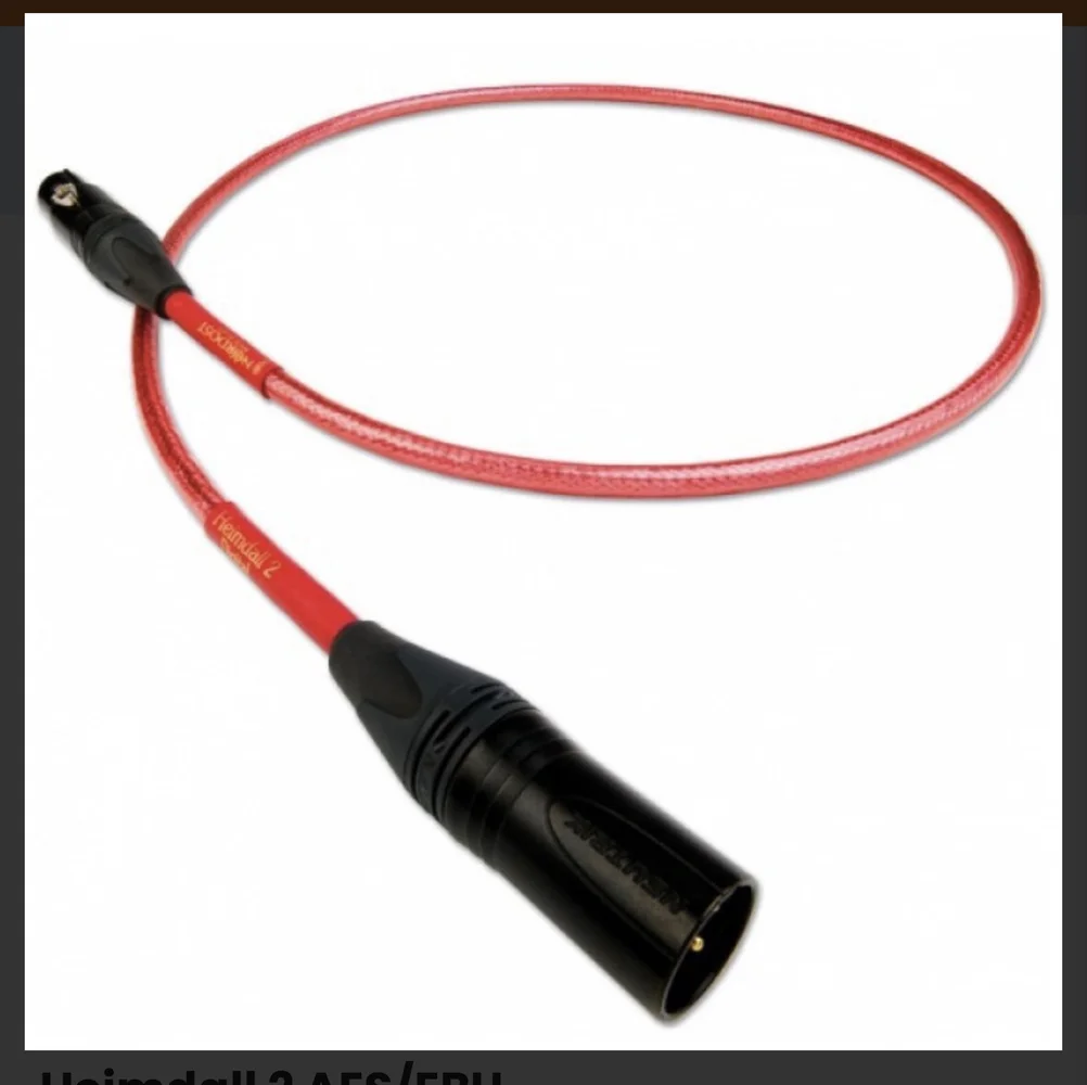 Nordost Heimdall 2 AES/EBU 1m Nordost Heimdall 2 AES/EBU 1m - Billede 1 af 1