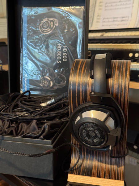 SENNHEISER HD 800 S + Chord ShawCan Aftermarket Cable SENNHEISER HD 800 S + Chord ShawCan Aftermarket Cable - Bild 1 av 2