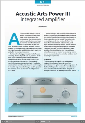 Accustic Arts Power III med DAC &ndash; RC II &ndash; komplett &ndash; nypris ca 180 000 kr