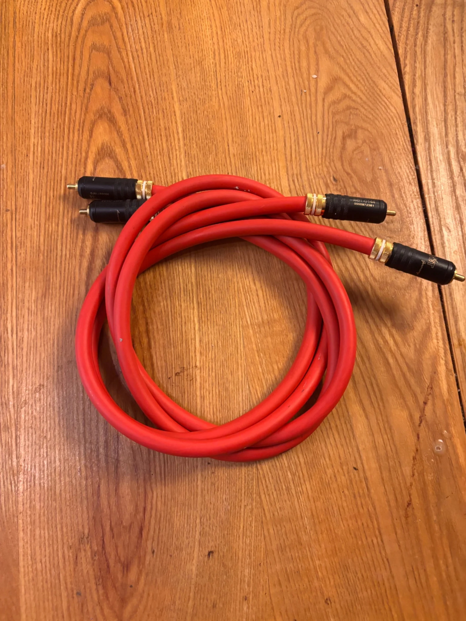 IXOS 105 coax RCA. 1 meter 2 par - Billede 2 af 2