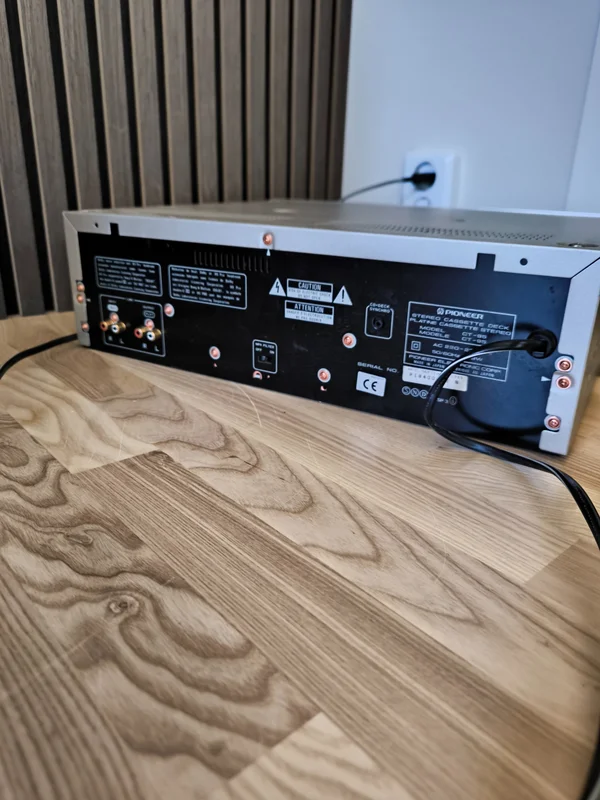 Pioneer CT-95 kassettdeck &ndash; exklusiv high-end klassiker - Billede 7 af 7