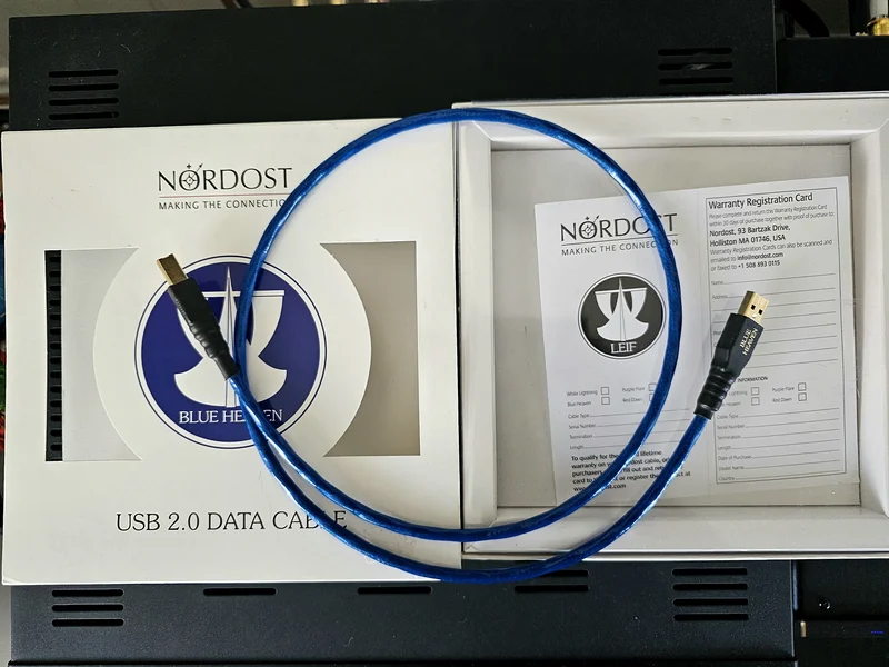 Nordost Blue Heaven usb kabel  - Bild 1 av 1