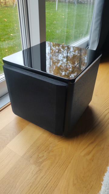 REL HT/1003 MKII Subwoofer, svart, helt ny