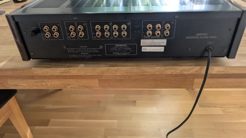 Onkyo P-3090 f&ouml;rf&ouml;rst&auml;rkare - Bild 3 av 5