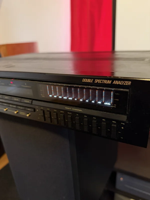 Pioneer GR-777 stereo graphic equalizer svart - Bild 3 av 7