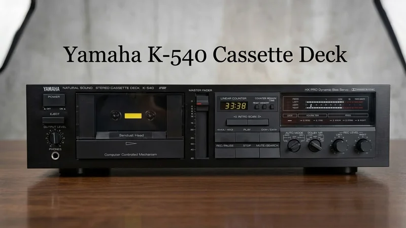 Yamaha K-540 Kassettd&auml;ck - Bild 1 av 1