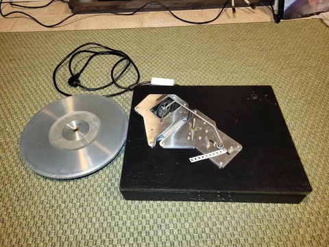 Lenco L75 verk + platta + tidig PTP