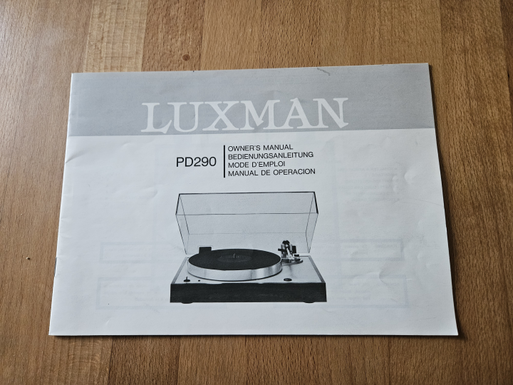 Luxman vinyl PD 290