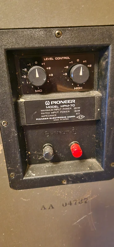 Pioneer HPM 70 Pioneer HPM 70 - Billede 2 af 2