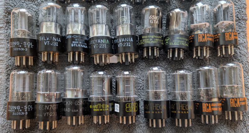 6SN7 audiofil rör säljes! - Bild 3 av 3