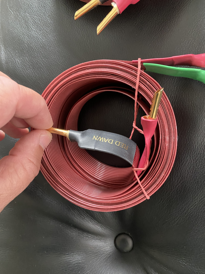 Nordost Red dawn högtalare kabel