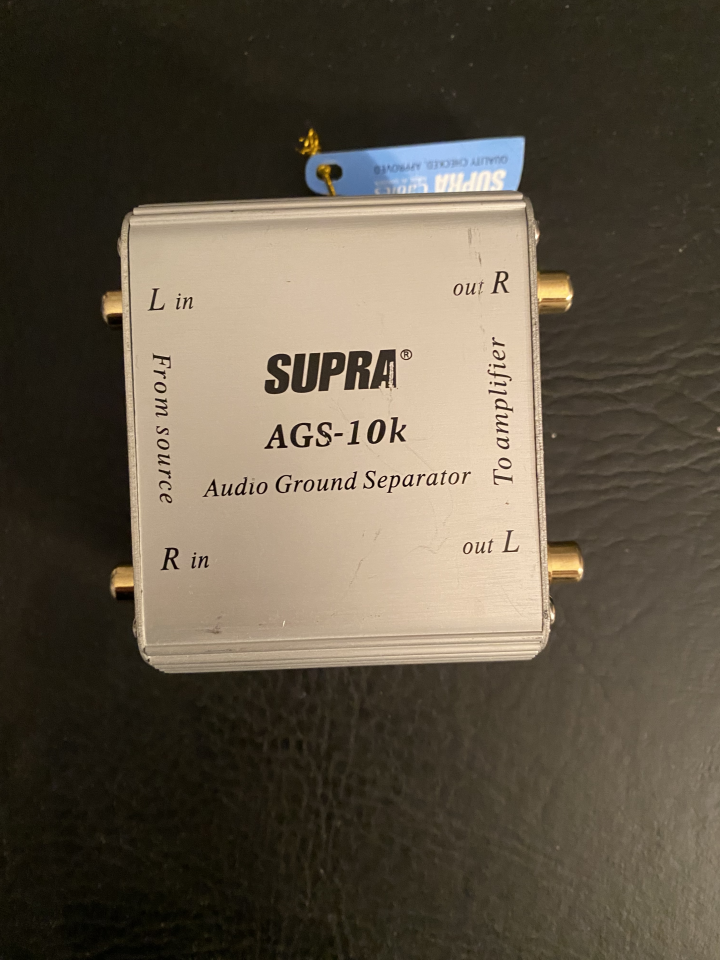 Supra AGS-10K Ground Separator For RCA