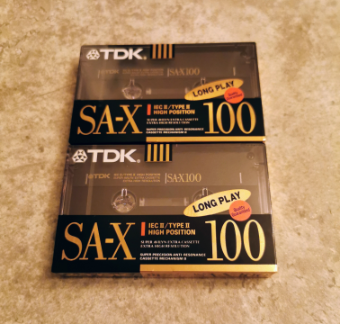 TDK SA-X 100 TYPE II 