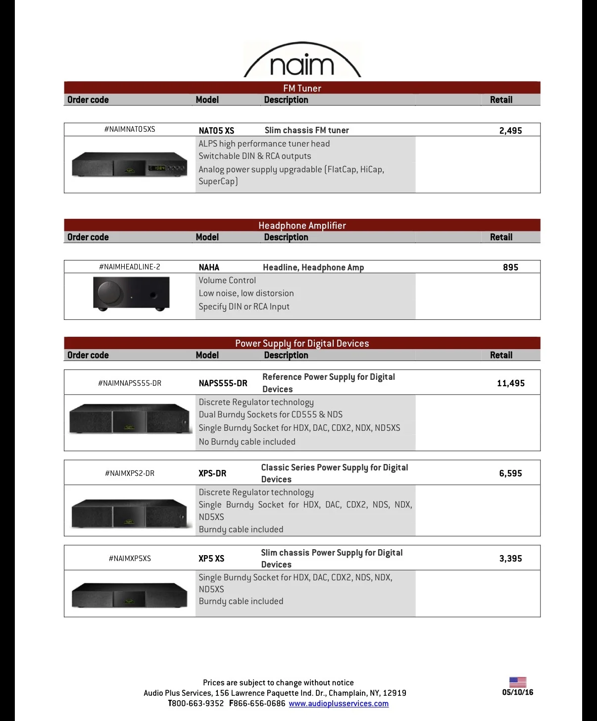 Naim NAT05 XS
