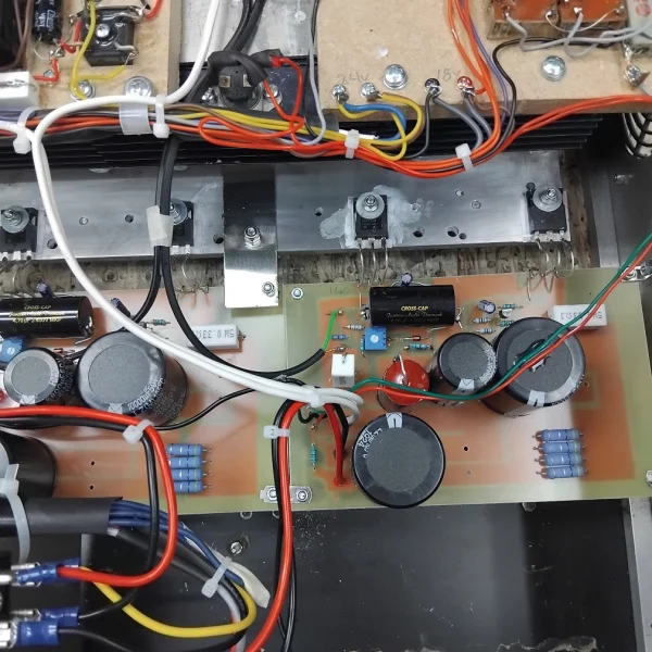   Nelson Pass klass A slutsteg.DIY. - Bild 6 av 6