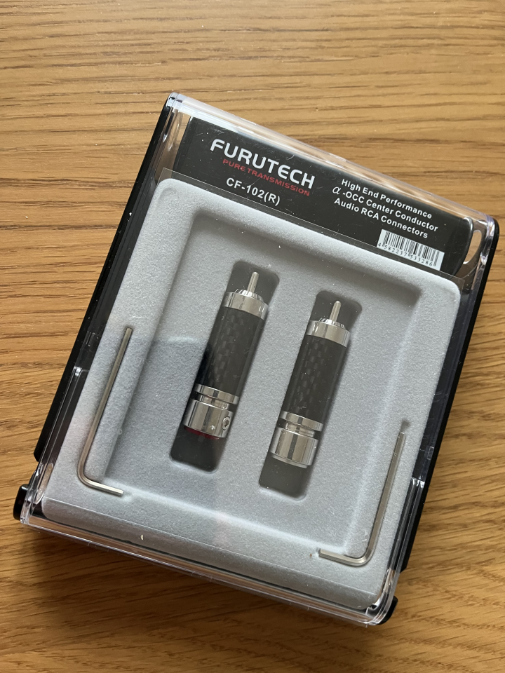 Furutech cf 102 (R) RCA kontakter