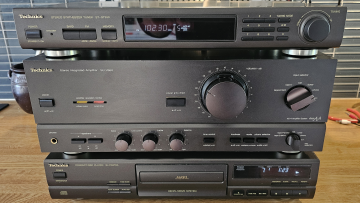 Technics stereopaket: SU-V660 + SL-PG370A + ST-GT350