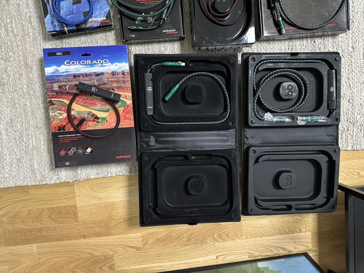 Audioquest Single Cables x 7 (Over SEK 20000 Worth)