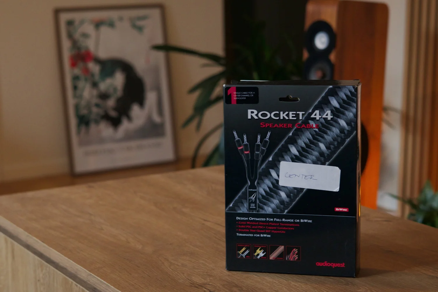 AudioQuest Rocket 44 Centerh&ouml;gtalarkabel (2,5 m) - Bild 1 av 2