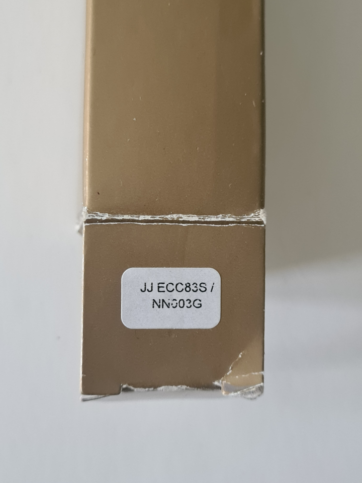 JJ ECC 83S Gold Pin