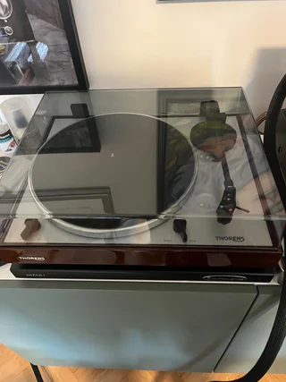 Thorens 402DD med ni nål Goldring E3