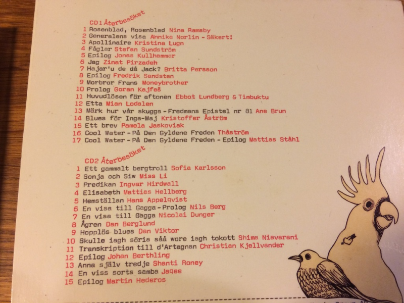 CD - SVENSKA ARTISTER 30kr/st (Fint Skick) - Bild 2 av 4