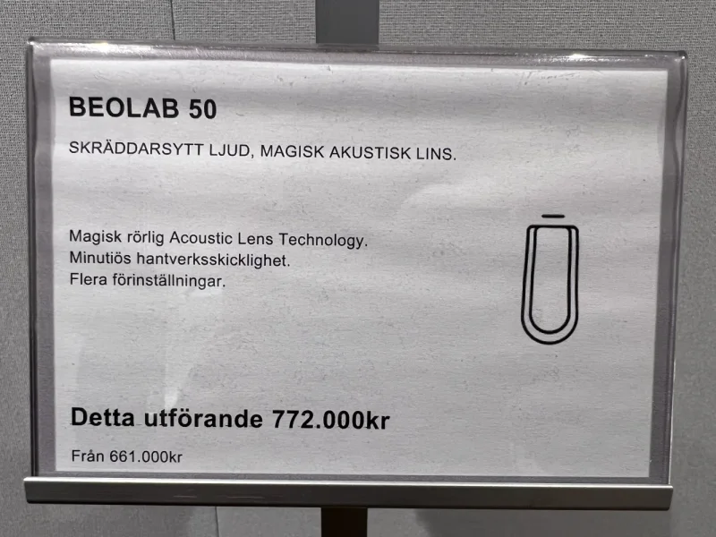 Bang & Olufsen BeoLab 50 Piano Edition Bang & Olufsen BeoLab 50 Piano Edition - Bild 2 av 5