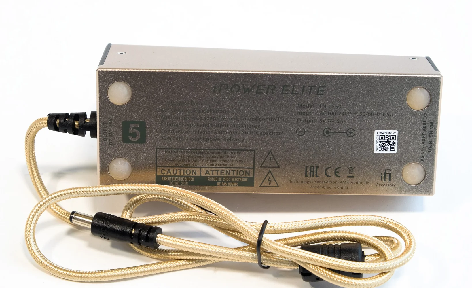 iFi Ipower Elite 5V/5A iFi Ipower Elite 5V/5A - Billede 2 af 3