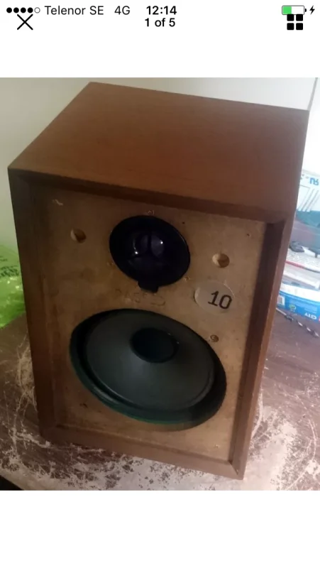 Wharfedale Denton fr&aring;n 70-talet, nyrenoverade - Bild 6 av 12