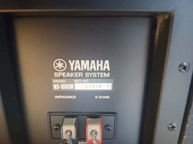 Yamaha NS-1000M Frontar/Matchning numbers. - Bild 9 av 10