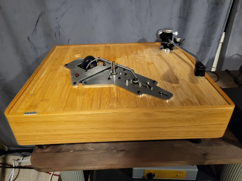 Lenco + ptp + plint i bambu + f&ouml;tter - Bild 2 av 5