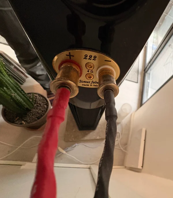 Sonus Faber Guarneri Memento &ndash; Red Violin finish &ndash; inkl. originalstativ &ndash; personlig leverans m&ouml;jlig - Bild 5 av 14