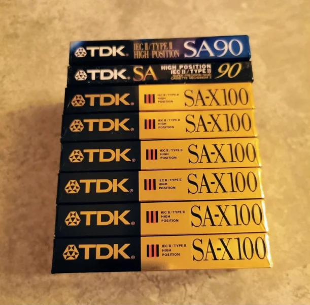 8 Nya TDK Kassettband  - Bild 1 av 1