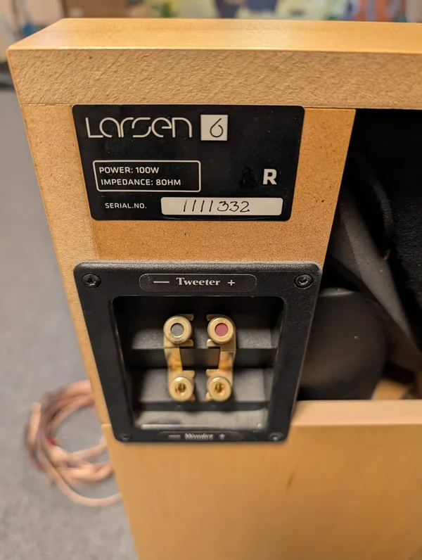 Larsen 6 h&ouml;gtalare - 60% rabatt  - Bild 4 av 5