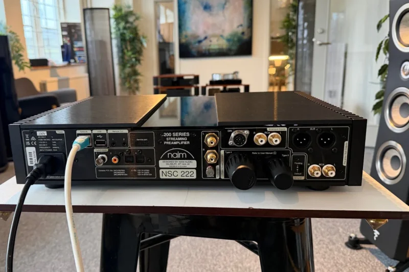 Naim NSC222 - Begagnat streamingf&ouml;rsteg med DAC & RIAA - Bild 2 av 4