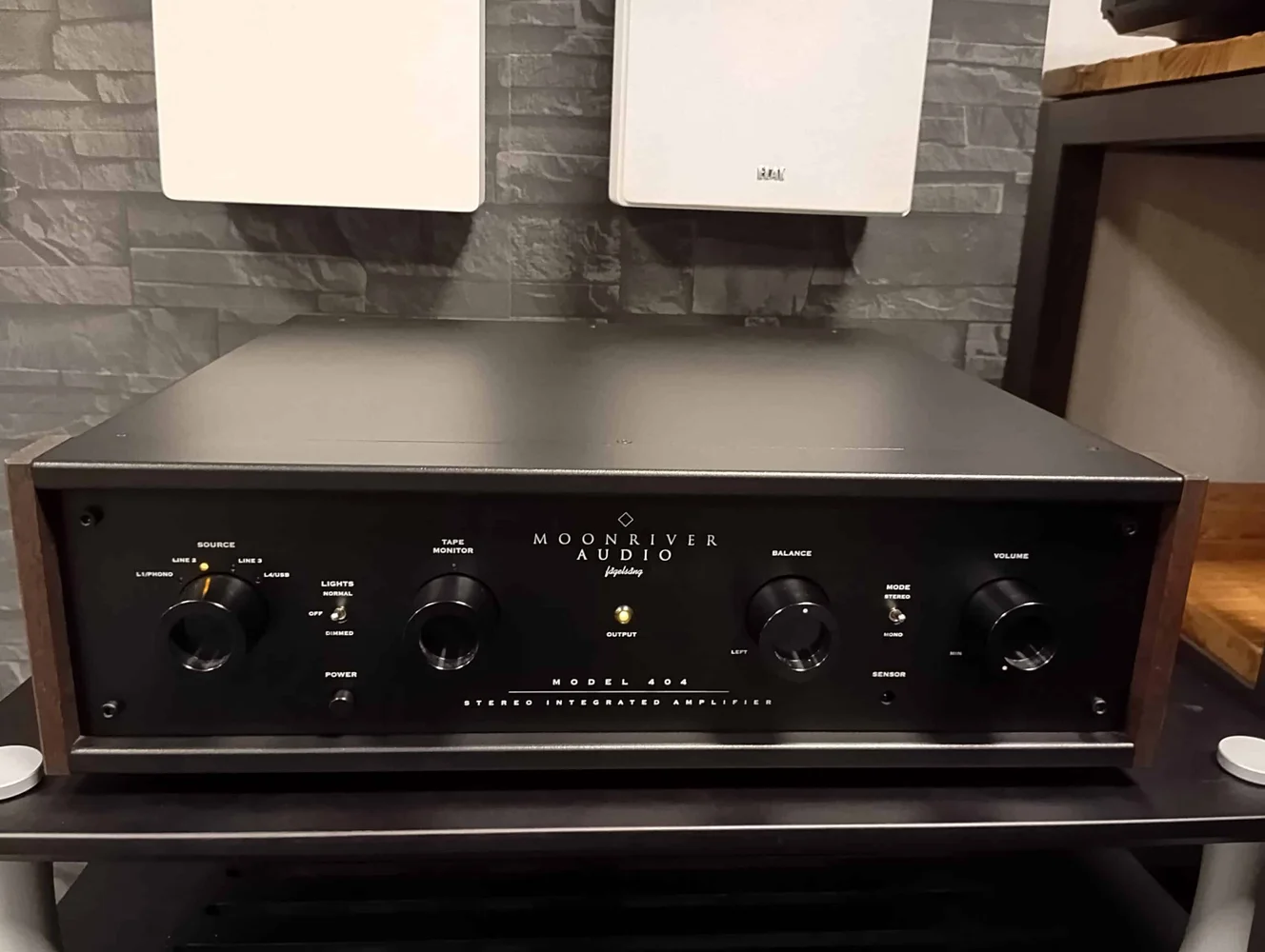 Moonriver 404 inkl. MM phono och USB DAC