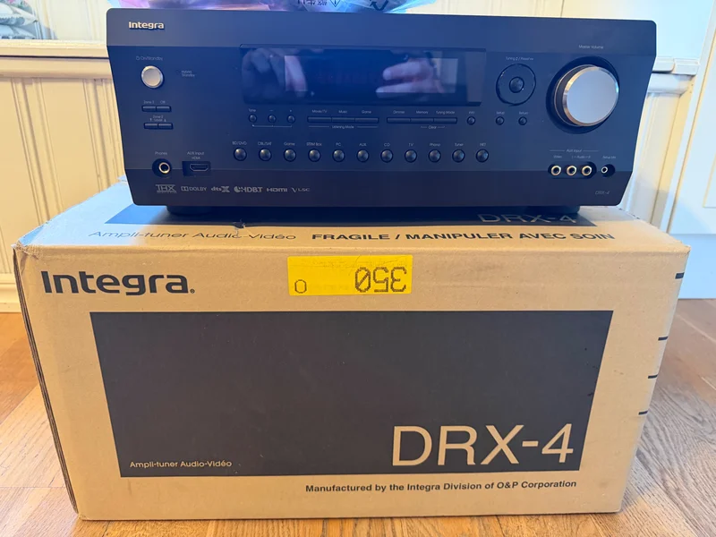 Integra DRX-4 THX hemmabioreceiver Integra DRX-4 THX hemmabioreceiver - Bild 1 av 4