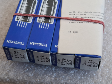 EL84 Tungsram Ungern Matchad kvartett NIB NOS Radiorör