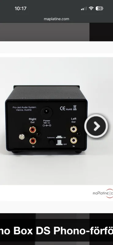 Pro-ject phonobox ds Pro-ject phonobox ds - Bild 2 av 2