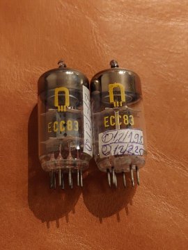 ECC83 (12AX7) / NOS / RFT - Matchade och testade radiorör