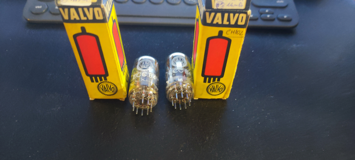 ECC 84 Valvo NOS/NIB matchat par