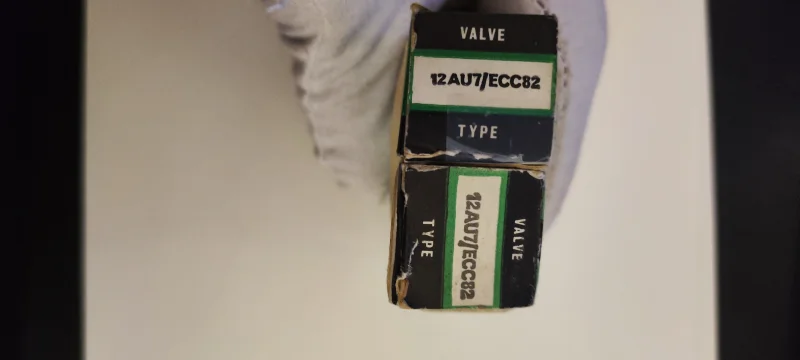 2 st Zaerux/mullard 12AU7/ECC82, - Bild 1 av 5