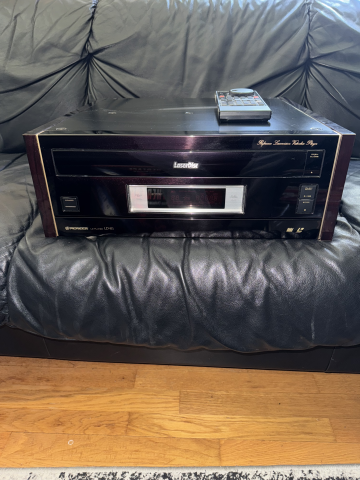 Pioneer LD-X1 refence cd laserdisc 