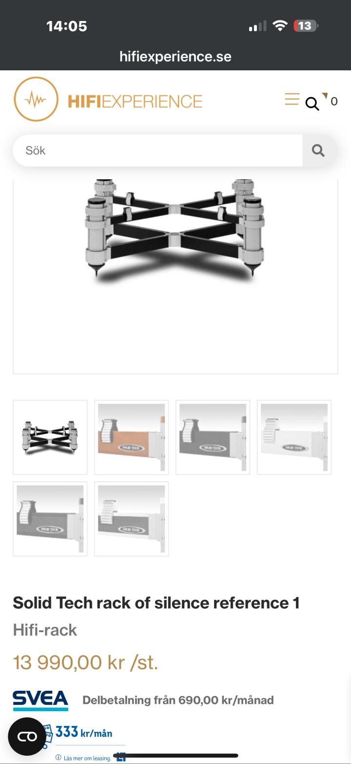 Solid Tech rack of silence reference 1