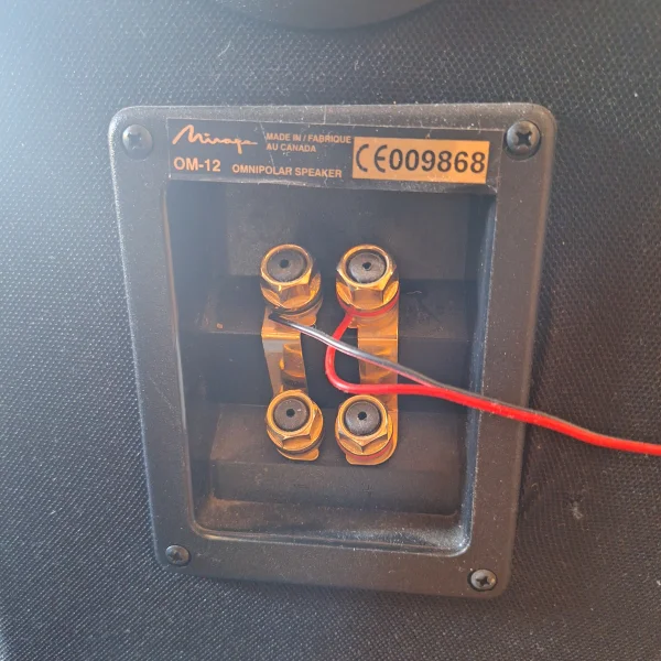 Paret h&ouml;gtalare MIRAGE OM-12 - Bild 2 av 2