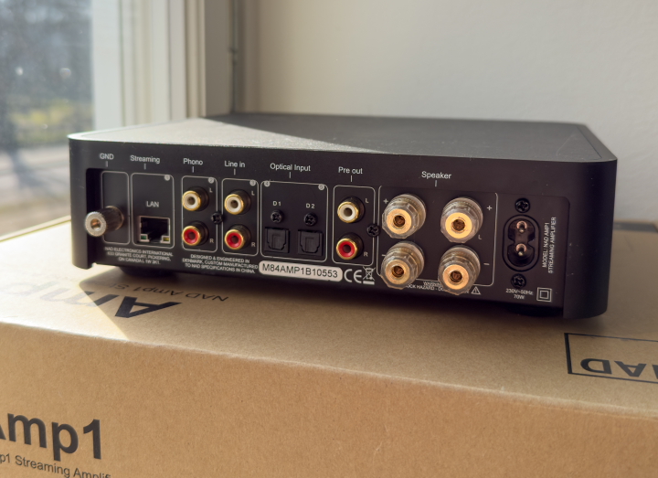 NAD Amp1 / Försteg/Slutsteg/DAC/BlueTooth/Chromecast m. Fjärrkontroll