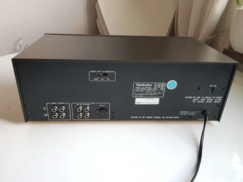 Technics SH-8020 Equalizer  - Bild 6 av 9