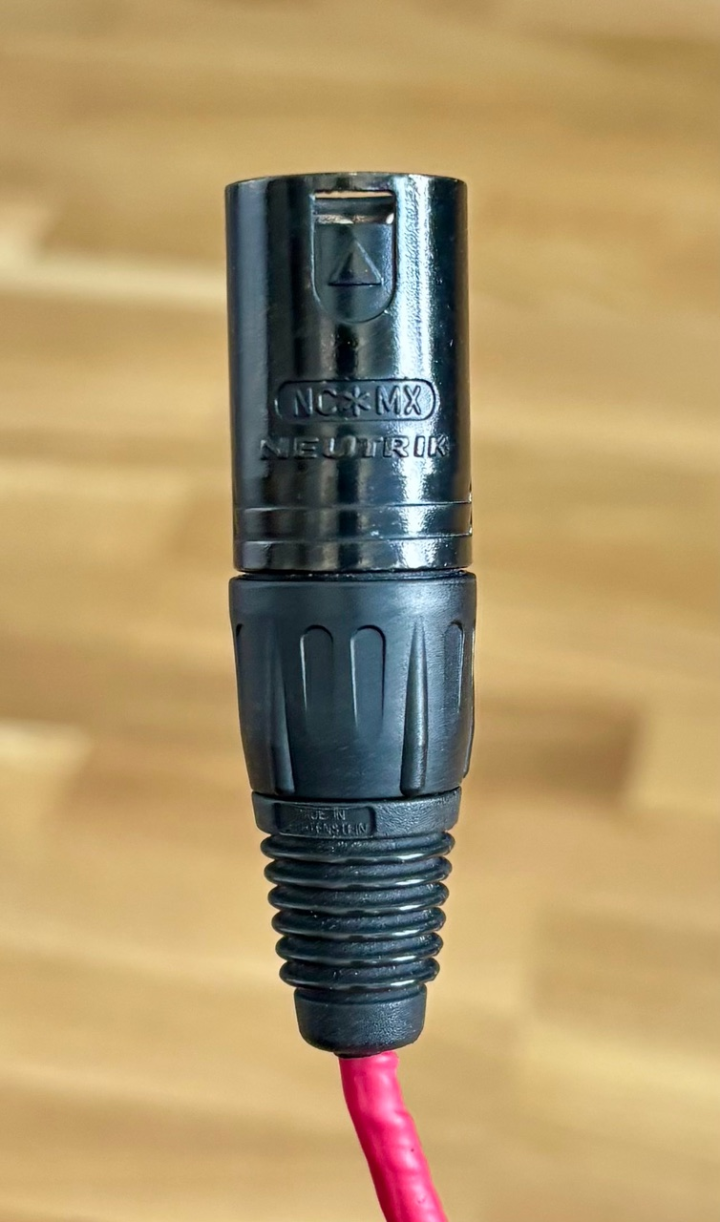 Begagnad Cardas Clear Phono, 1m - Vinklad DIN -> XLR