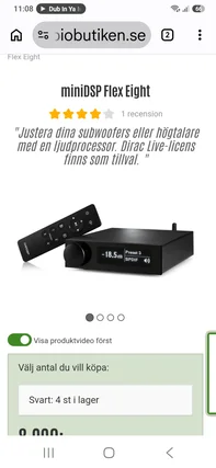 MiniDSP Flex Eight